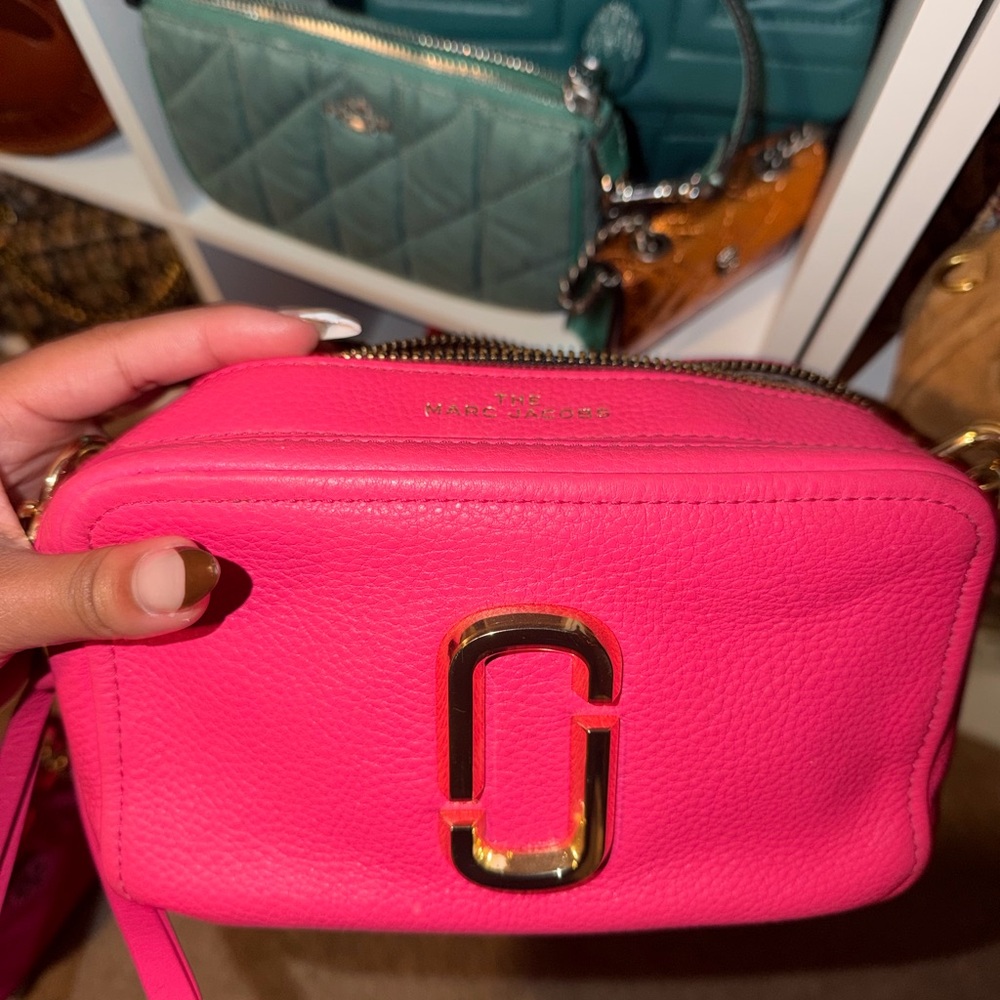 Marc Jacobs Vibrant Pink Crossbody Bag